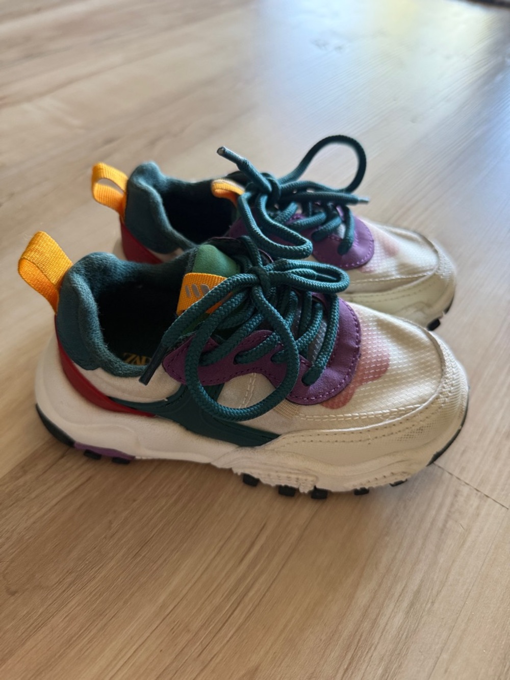 Zara Kids Multicolor Athletic Sneakers